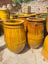 Charger l&#39;image dans la galerie, JARRE MAROCAINE ÉMAILLÉE CURRY 100 CM
