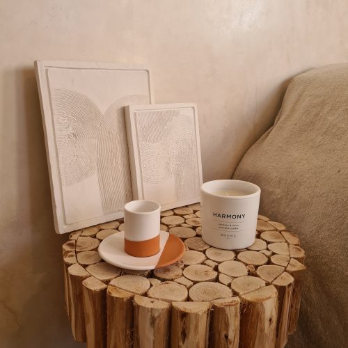 TABLE RONDINS BOIS ET METAL - Ma déco d'ailleurs